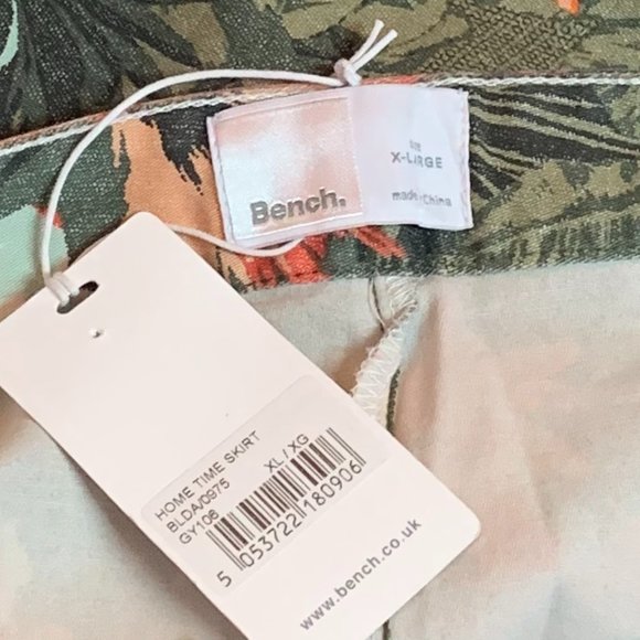 Bench "Home Time" Floral Denim Mini Skirt - Picture 5 of 5